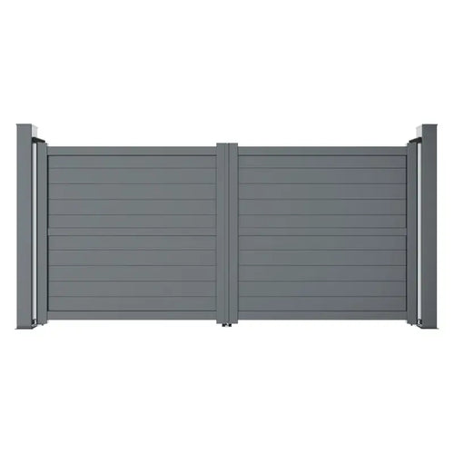 Horizontal Solid Infill Double Gate