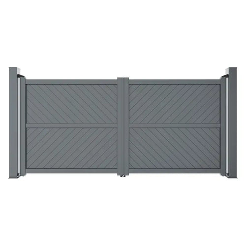 Diagonal Solid Infill Double Gate