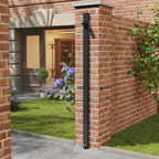 Aluminium Wall-Mounted Hinge Gate Post – Garden & Pedestrian Gate (Single Post)