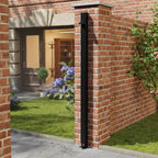 Aluminium Wall-Mounted Hinge Gate Post – Garden & Pedestrian Gate (Single Post)