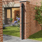 Aluminium Wall-Mounted Hinge Gate Post – Garden & Pedestrian Gate (Single Post)