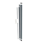 Aluminium Wall-Mounted Receiver Gate Post – Garden & Pedestrian Gate (Single Post)