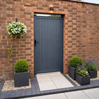 Aluminium Vertical Solid Infill Garden Gate – Readymade Gates