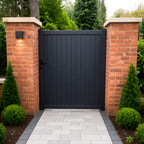 Aluminium Vertical Solid Infill Garden Gate – Readymade Gates