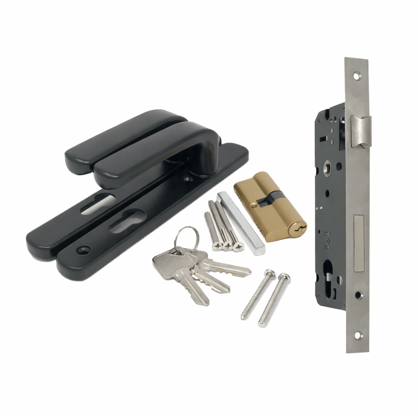 Double Driveway Gate Lock & Handle Set | Readymade Gates