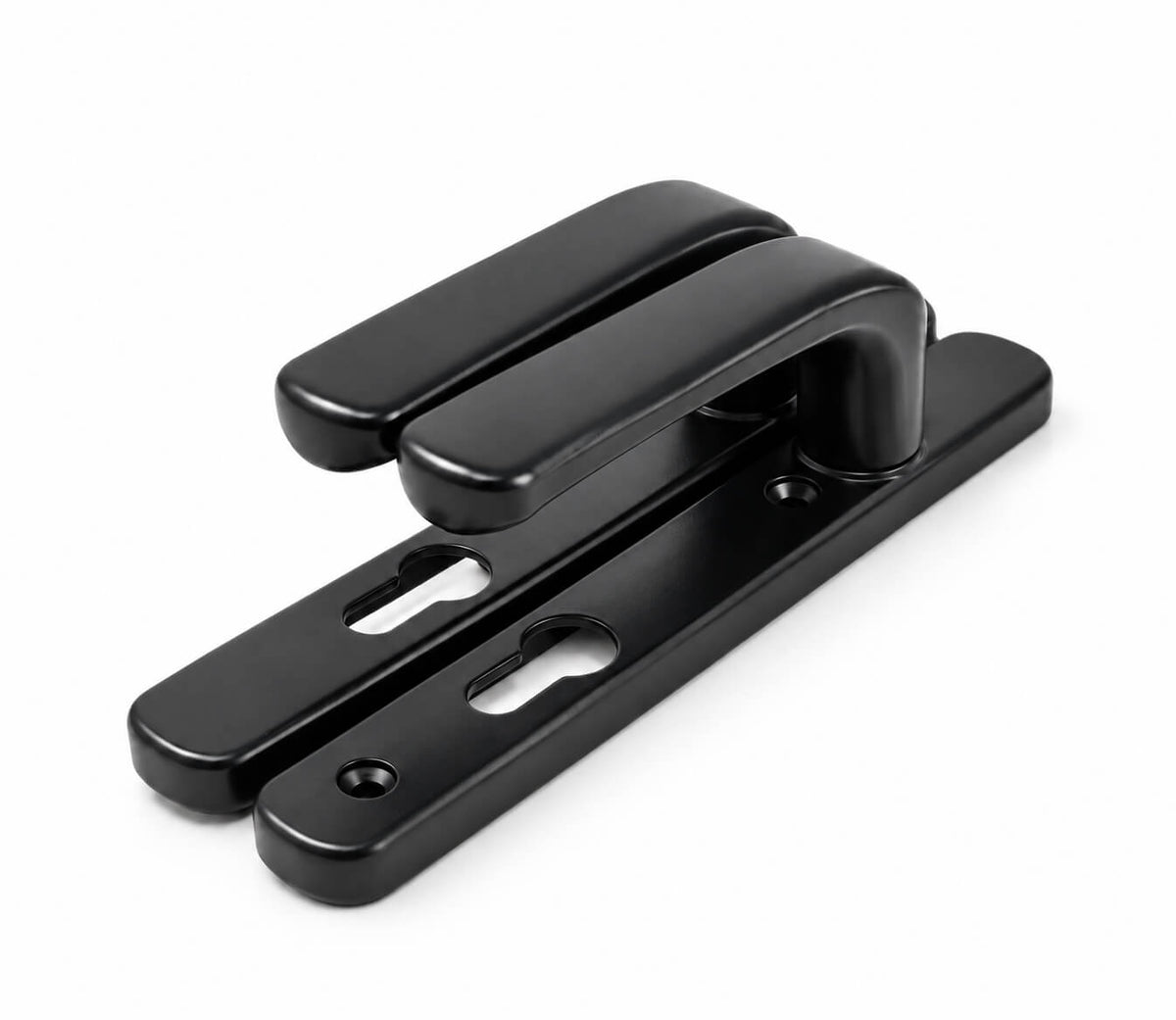 Black Aluminium Gate Handle Set – Pair Main image