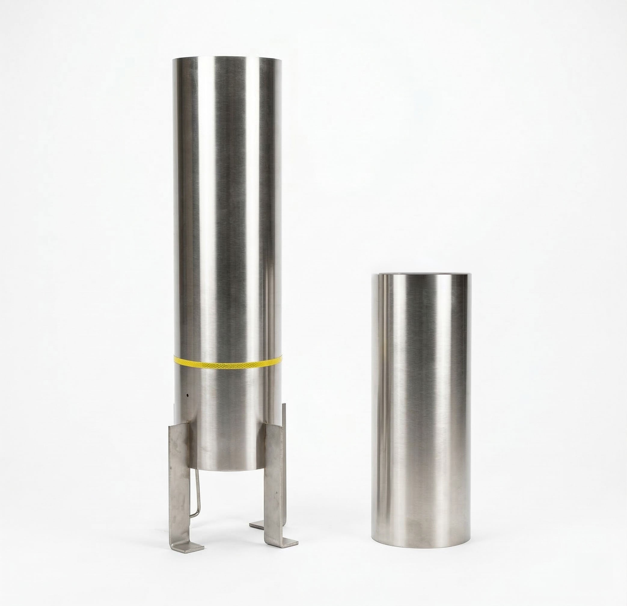 Stainless Steel Fixed Bollard – Readymade Gates Secondary image