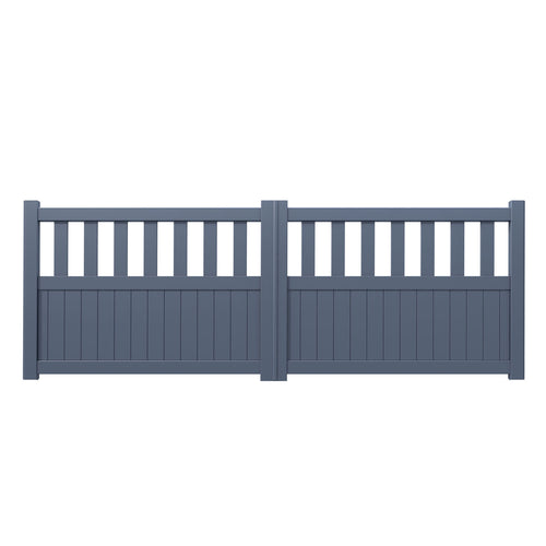 Open-Top Mixed Infill Double Gate