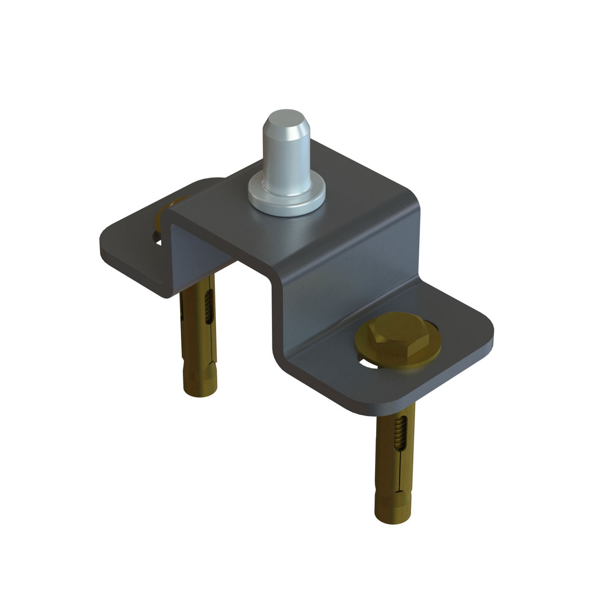 Floor Mounted Gate Hinge – Garden, Pedestrian & Double Driveway Gates Main image