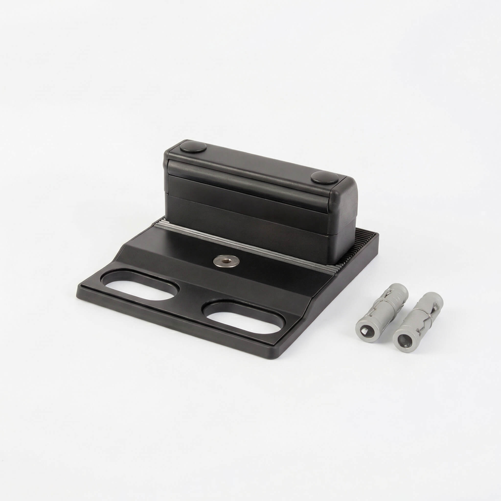 Locinox Bolt-On Off-Centred Ground Stop – Double Driveway Gates
