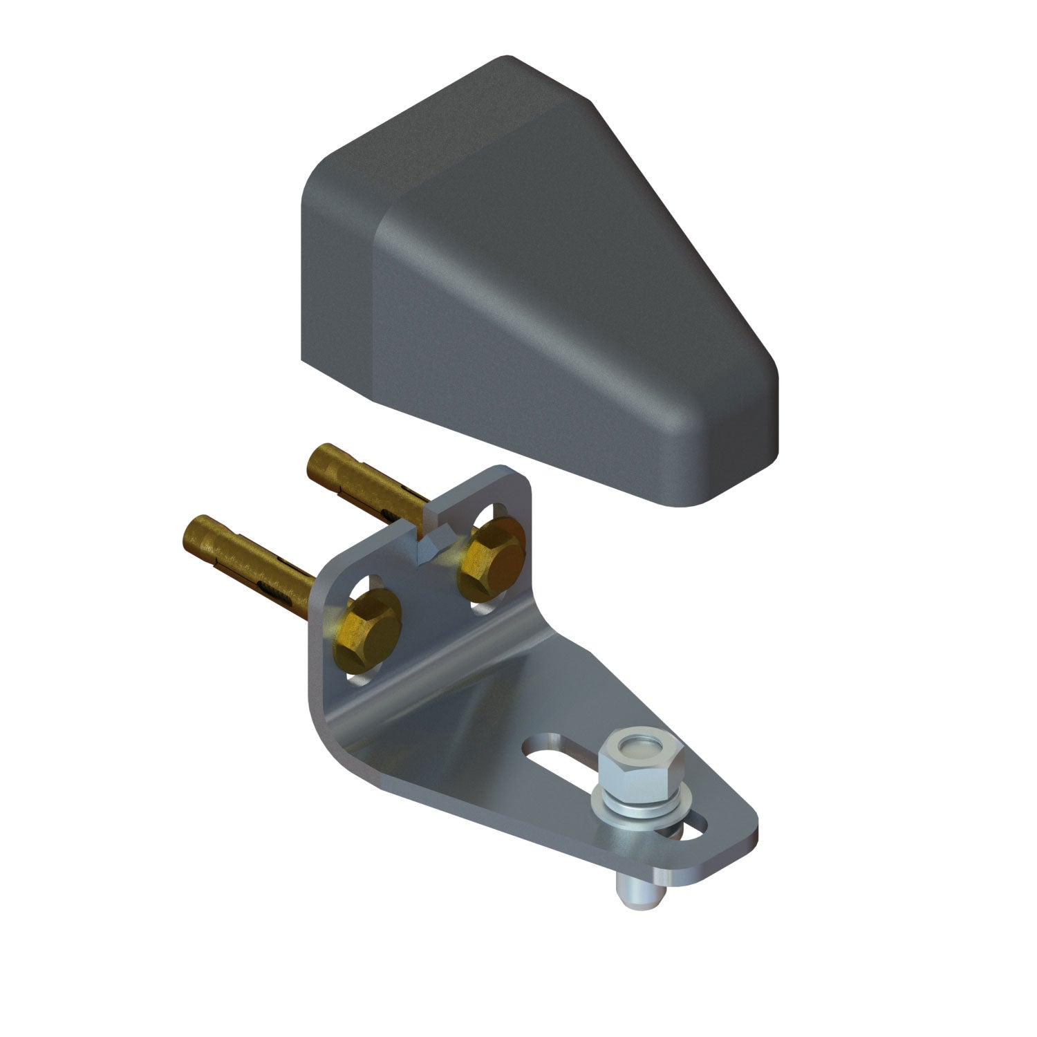 Wall-Mounted Adjustable Gate Hinges – Garden, Pedestrian & Double Driveway Gates